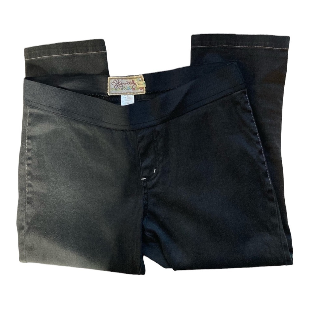 Aventura Hemp Blend 3 Snap Leg Ends Capris Sz 10